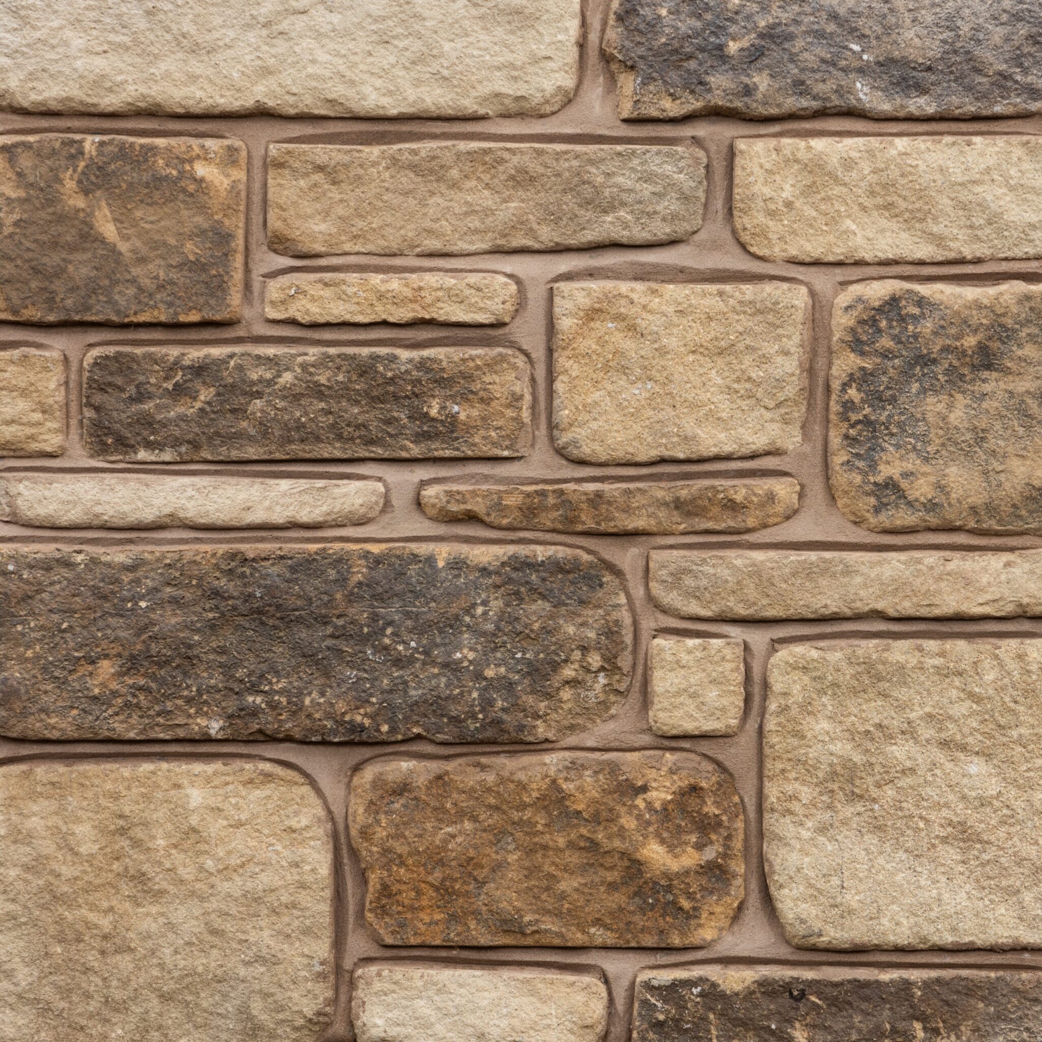 Stone Cladding Random Pattern Abbeystead Random Rectangular Rustic Mix Cladding - Stone UK