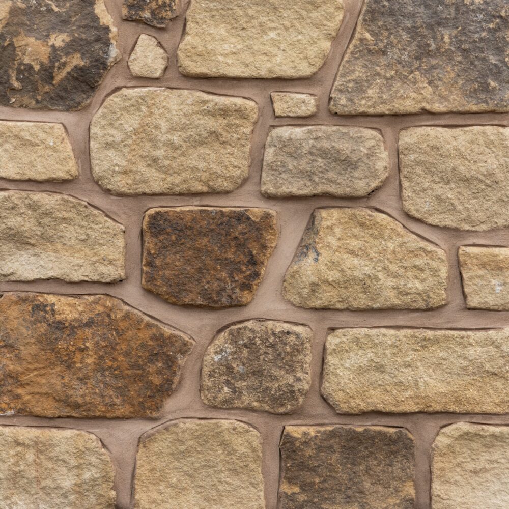 Stone Cladding Random Pattern Abbeystead Random Barn Stone Rustic Mix Cladding - Stone UK